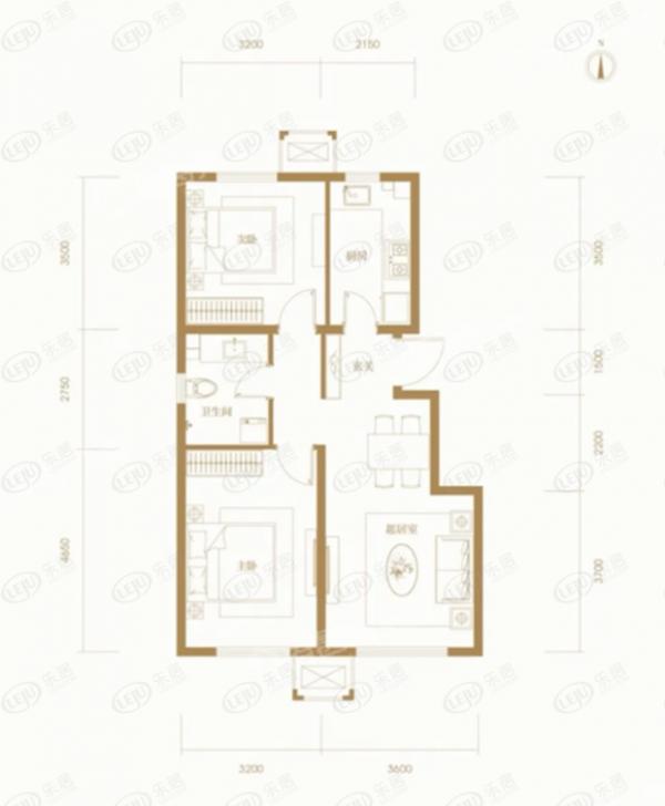 好住丨海淀北部低總價稀缺新盤 89㎡兩居居住體驗超好