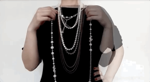 珍珠項鍊怎麼搭？學會這十種系法，一個秋季不重樣