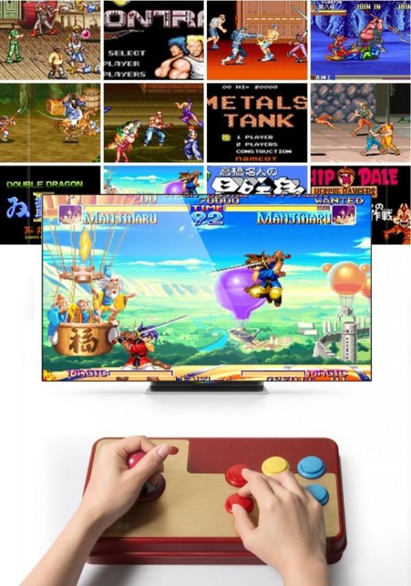 手慢無：小霸王新款搖桿街機遊戲機僅售288元 支援4人作戰