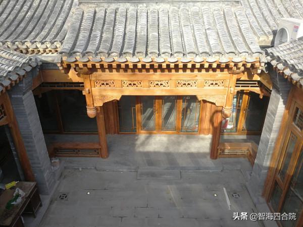 雍和宮全新精裝四合院 垂花門 半拱很是漂亮