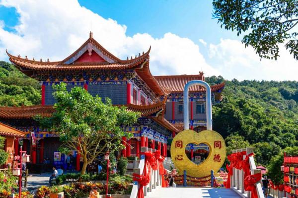 廣東最適合求婚的景區，在觀音聖像下見證愛情，珠三角週末遊必來