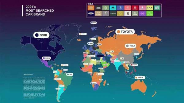1/3的國家都在搜！中國的大眾 全球的豐田真不是說著玩的