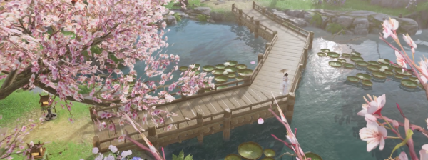 劍網3推出私人家園，冰雪面板，海宮地圖，整張地圖隨意建造