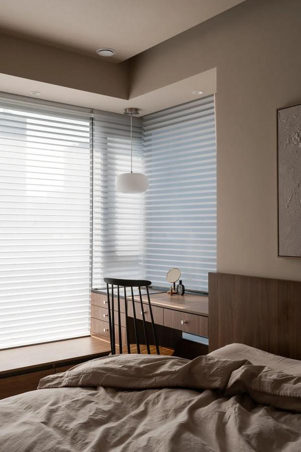 化繁為簡的125㎡奶咖味兒住宅，用“光”營造氛圍