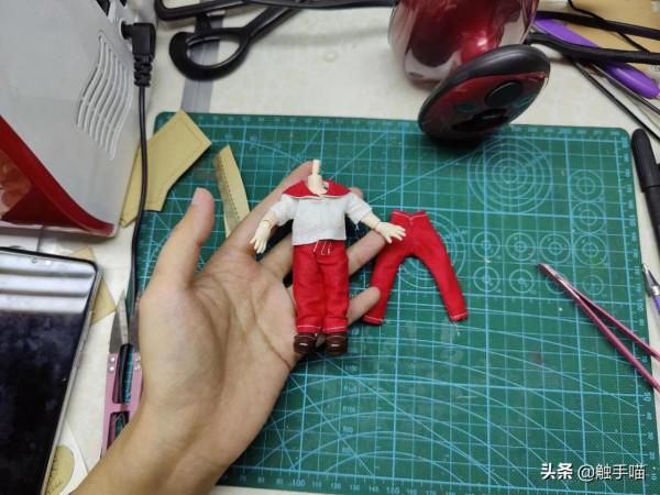 手作日記ob11的褲子