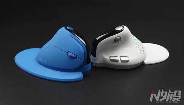 多彩M618XSD探索者垂直人體工學無線滑鼠圖賞