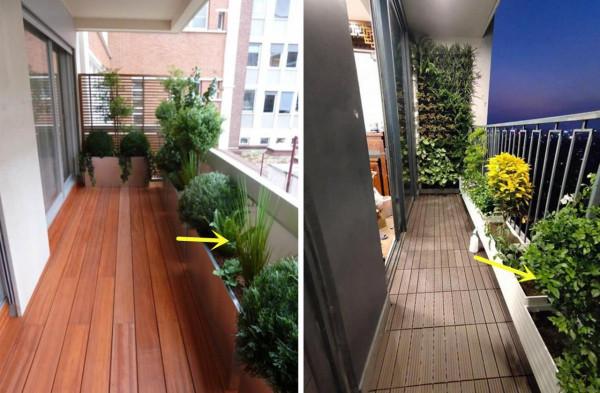 沒有院子，那就用陽臺代替，繞著護欄種一圈花圃，整棟樓獨一無二