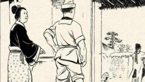 民間故事：嚴冬狗蝨滿身大汗，財主忽然一驚，狗蝨暗喜：上鉤了