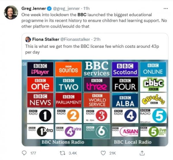 鮑里斯為了保住烏紗帽向BBC開炮，要斷掉他們“皇糧”