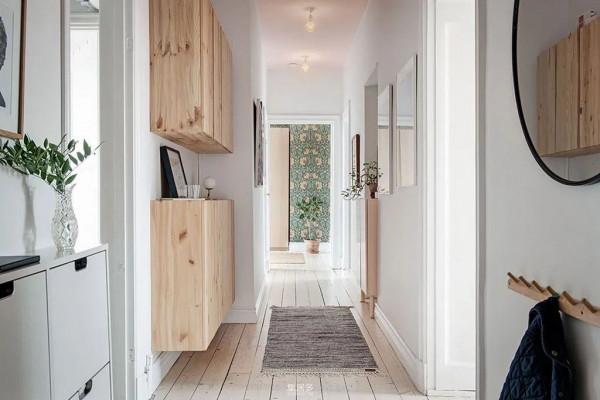 華麗的灰泥造型與時尚裝飾的瑞典公寓(112 平方米) 華麗的灰泥造型與時尚裝飾的瑞典公寓(112 平方米)