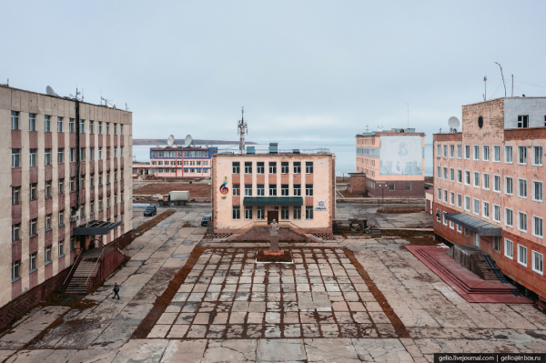 俄羅斯最北端的城市有世界上唯一的浮動核電站