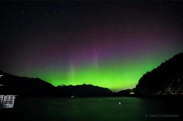 溫哥華上演極光盛宴!最近幾天都能看 溫哥華上演極光盛宴!最近幾天都能看