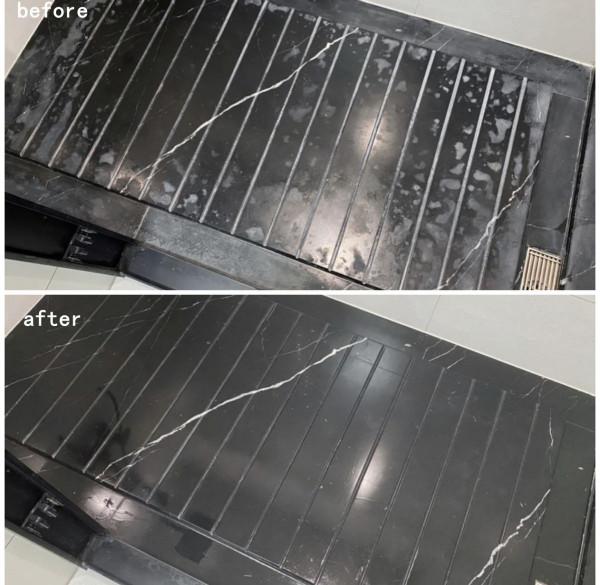 淋浴房別鋪瓷磚啦，早過時了還天天堵，這樣設計排水嘩啦的，超爽