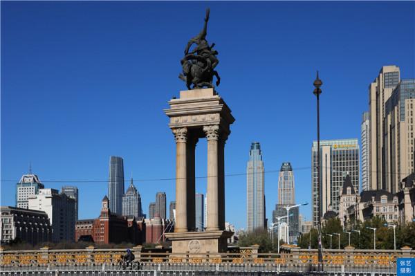 天津有12座橋橫跨海河兩岸,這一座不但有歷史還有顏值 天津有12座橋橫跨海河兩岸,這一座不但有歷史還有顏值