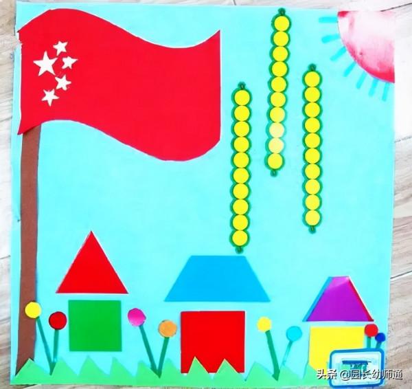 100款幼兒園國慶節環創作品集，主題牆、吊飾、手工都有