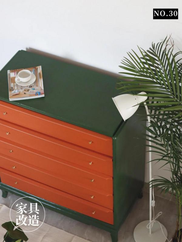 舊物改造｜時髦撞色，打造文藝復古氛圍感