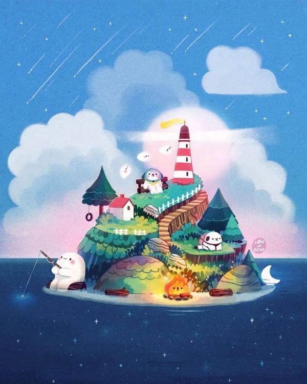 太治癒了！奇幻的童話世界~灑滿世界的溫柔，整個人都美好起來