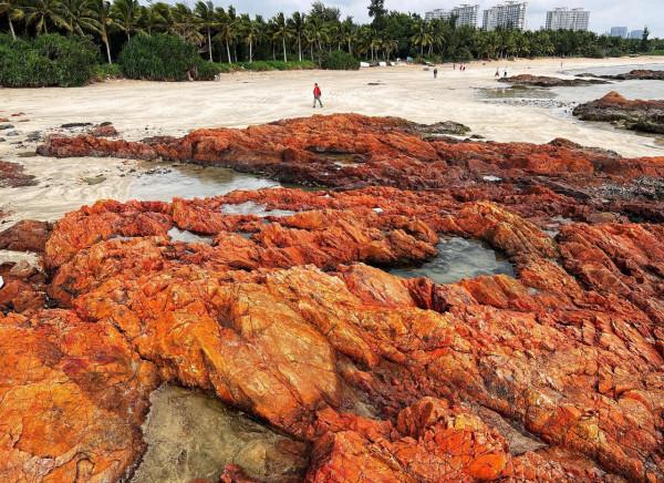 海南紅石灘