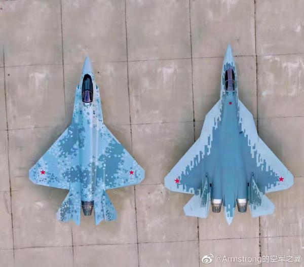 蘇75和蘇57同臺亮相，原來這麼大，隨後去迪拜秘密展示現場推銷