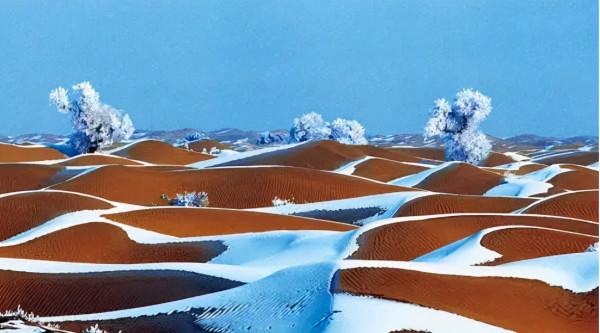 新疆剛下雪，小夥伴不淡定了：原來冬天的新疆是這樣的