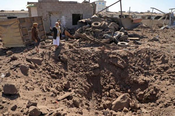 沙特為首多國聯軍加大對葉門首都空襲力度
