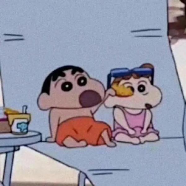 蠟筆小新可愛搞怪頭像 簡約 可愛