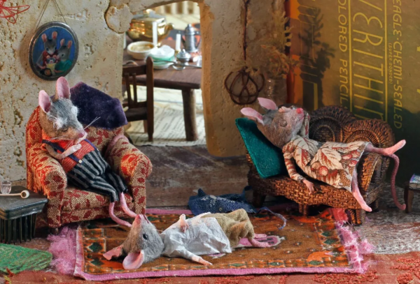 歡迎來到老鼠樂園！有趣的毛氈手工童話書製作