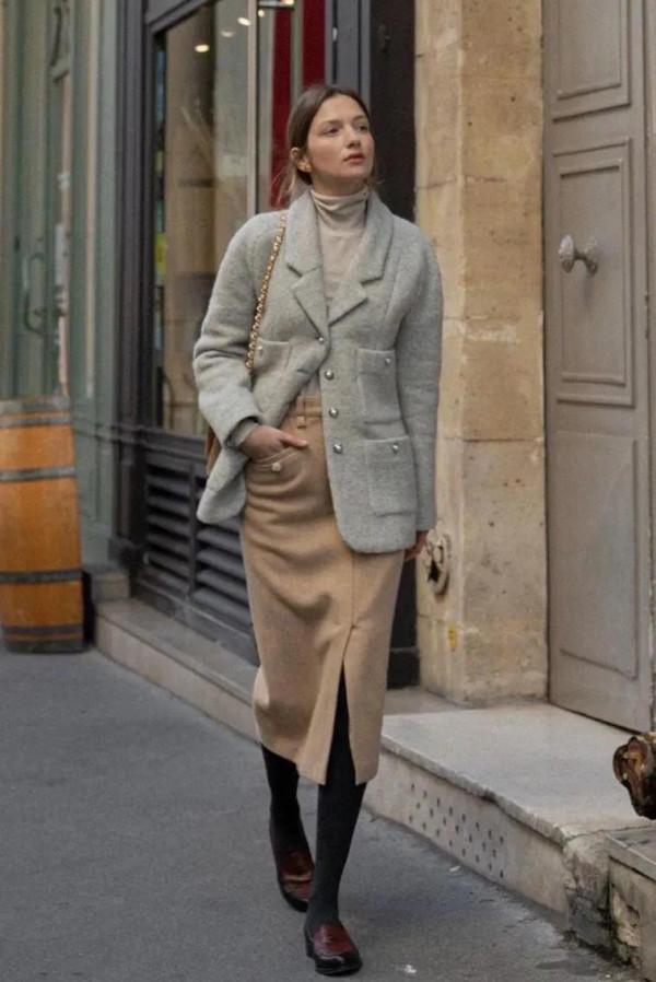 優雅女人離不開裙子！冬天的裙子怎麼穿溫暖又時尚？你get到了嗎