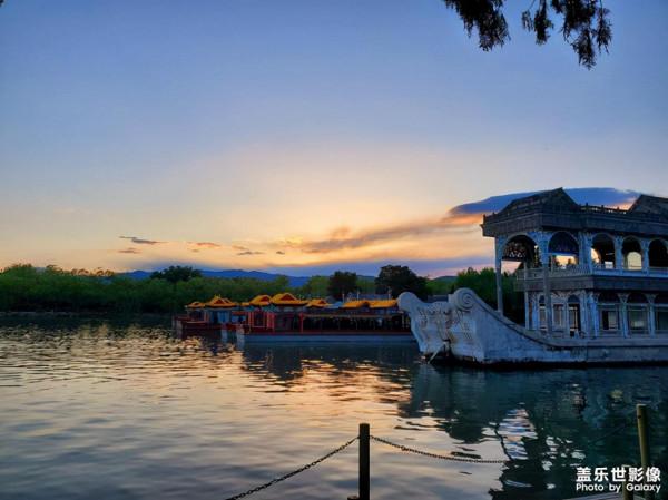粉絲用三星手機記錄夕陽下的頤和園，有沒有驚豔到你