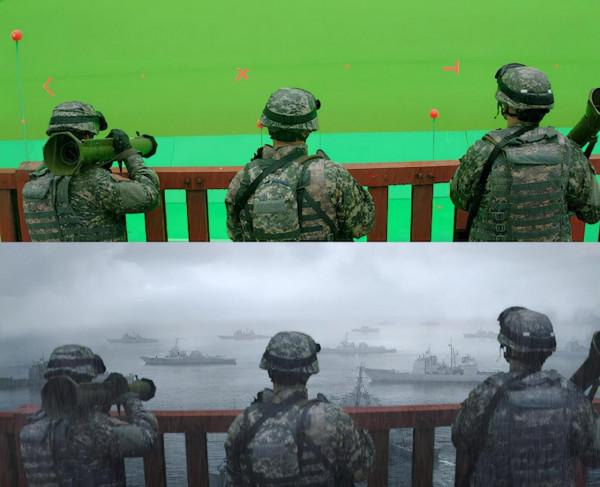 好萊塢大片特效前VS特效後對比,這相差也太大了 好萊塢大片特效前VS特效後對比,這相差也太大了