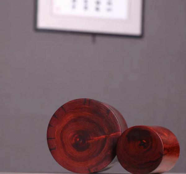 素木含芯！這對紫檀筆筒就是文房用品裡的勞斯萊斯