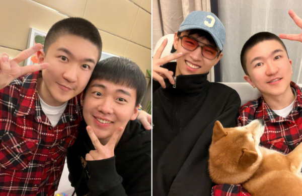 楊冪和張大大包餃子過年！穿T恤身材凹凸有致，桌上帝王蟹太奢華