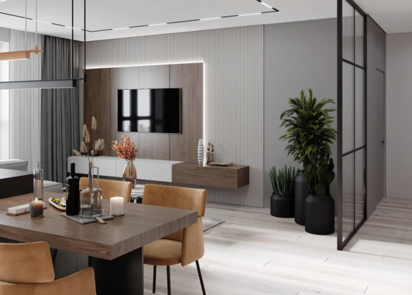 暖灰系，現代雅緻的格調