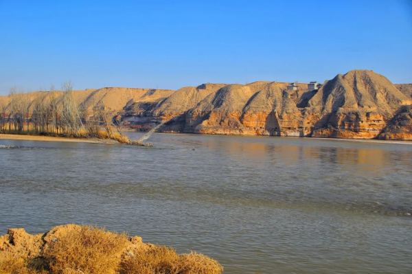 靖遠的黃河之濱真的很美