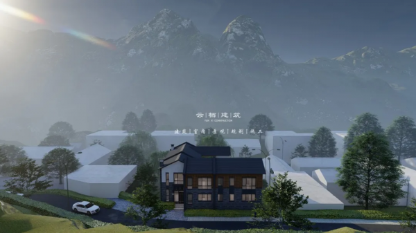 百萬打造大氣新中式民宿，讓你在家就能享受&#39;二帝山&#39;風景