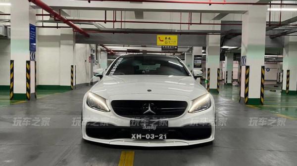 把女朋友的賓士C Coupe拿來玩改裝 給她一次讓別人羨慕的機會