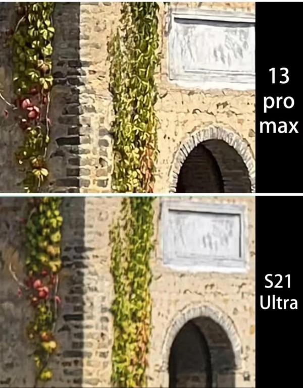 iPhone13 Pro Max 拍照效果對比 三星 S21 Ultra，強者之間的直接對話