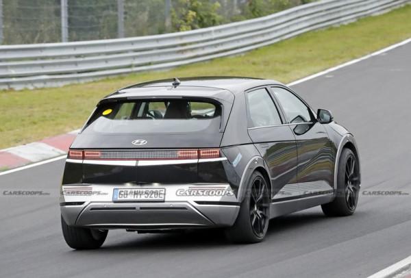 現代IONIQ 5 N路試諜照曝光，搭起亞EV6 GT同款動力，有望2022年亮相