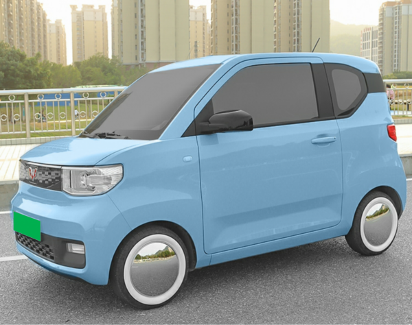 宏光MINI EV輪轂和中控大屏改裝，最終效果愛了！