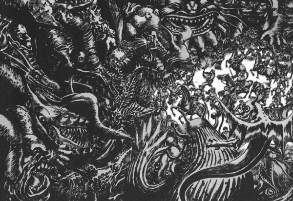 最令人遺憾的五部太監連載漫畫-劍風傳奇（烙印戰士）