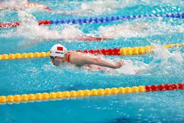 蝶後張雨霏在東京奧運會奪得兩金兩銀，全運會又勇奪四金一銀