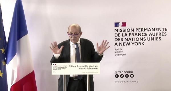 法國外長指責美國背叛盟友