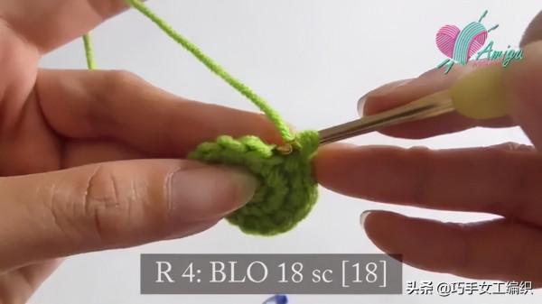 用零線就把蔬菜水果鉤得如此逼真，比新鮮的還要美