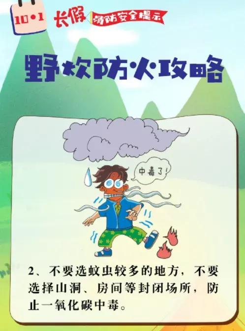 國慶7天小長假！消防安全別忽略