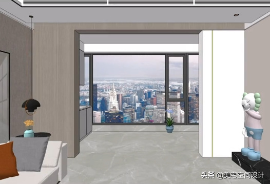 客廳陽臺兩側柱子如何設計！分享一些不一樣的設計