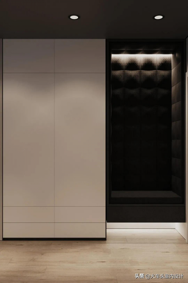 高階黑公寓設計，酷