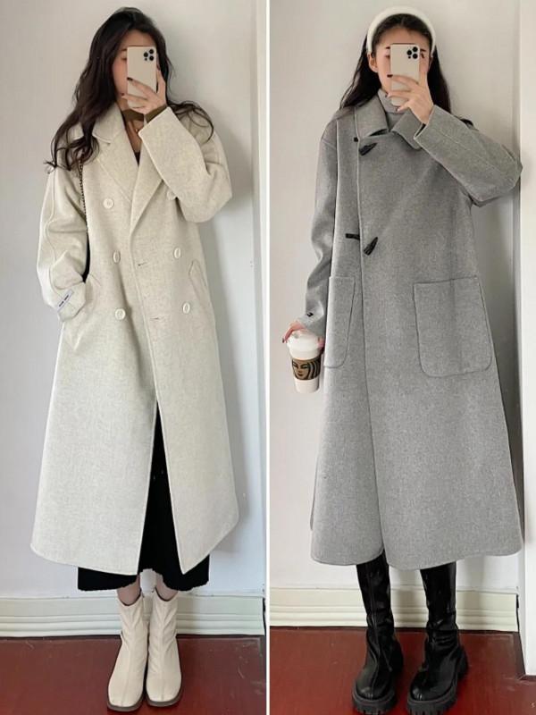 ①⑧套溫柔韓系大衣穿搭指南