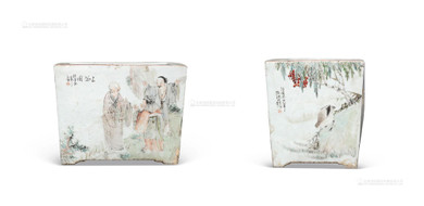 那些賣出百萬的淺絳彩瓷，你見過嗎