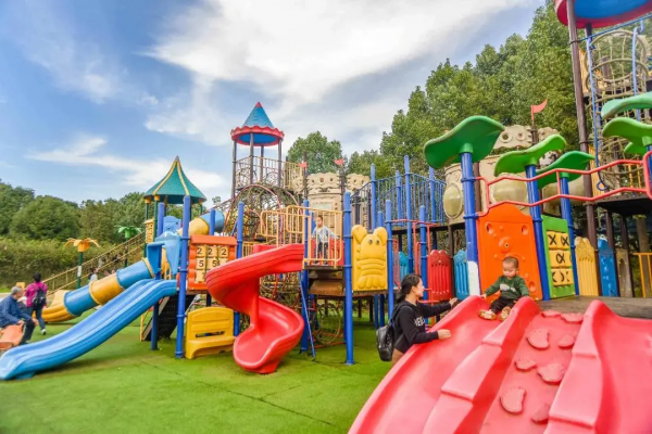 兒童城堡免費耍！還有可愛萌寵和超大草坪，公交直達，遛娃必去