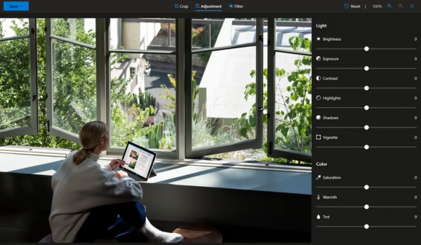 網頁端OneDrive新增照片編輯功能：支援剪輯/調整/濾鏡